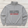 Team Name Outline Quarter-Zip. Shown in: Gildan • Sport Grey.