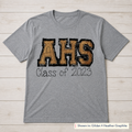 Graduation Year Varsity Tee. Shown in: Gildan • Heather Graphite.