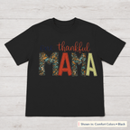 One Thankful Mama Tee. Shown in: Comfort Colors • Black.