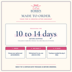 Made to order: processing time before your item ships