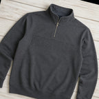 priceville tonal outline quarter zip styled flat lay