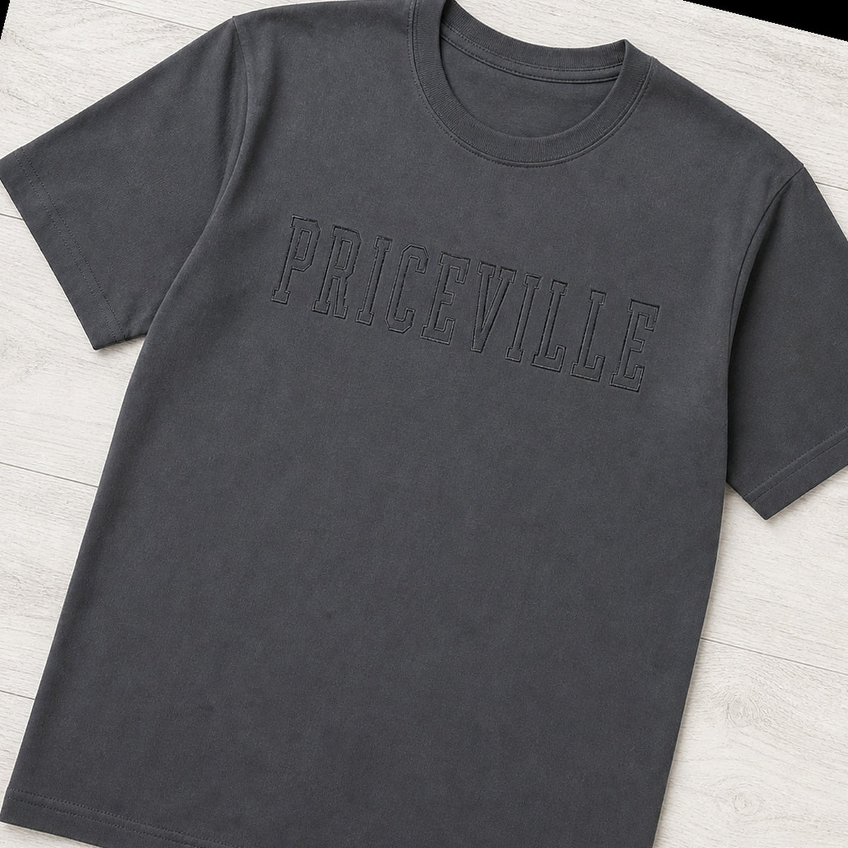 priceville tonal outline short sleeve styled flat lay
