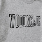 woodmeade outline crewneck embroidery close-up
