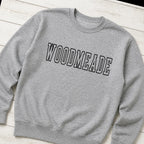 woodmeade outline crewneck styled flat lay