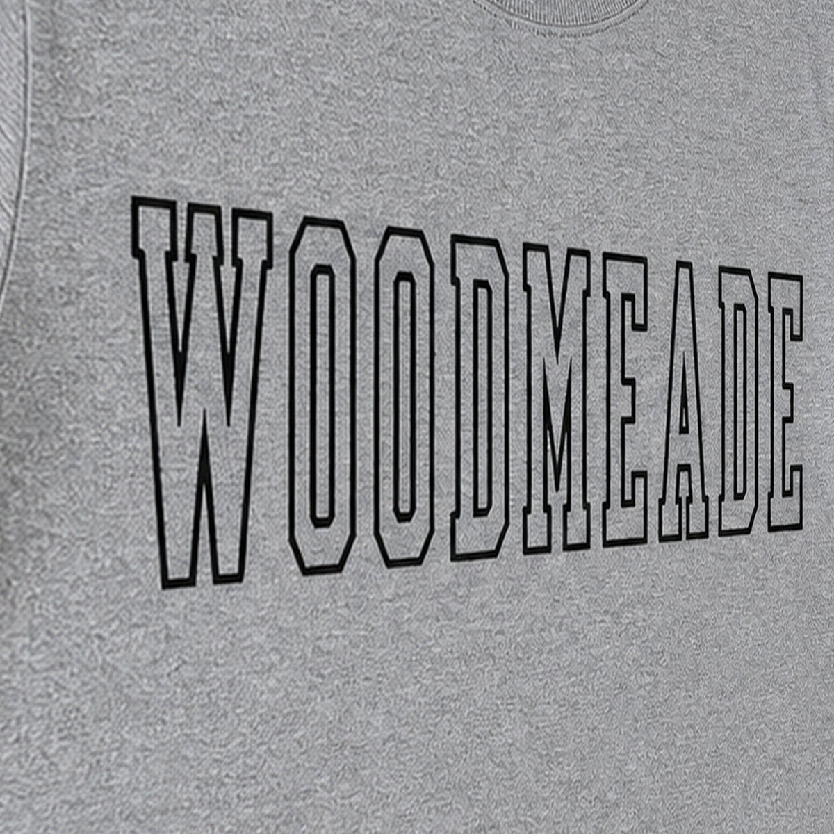 woodmeade outline short sleeve embroidery close-up
